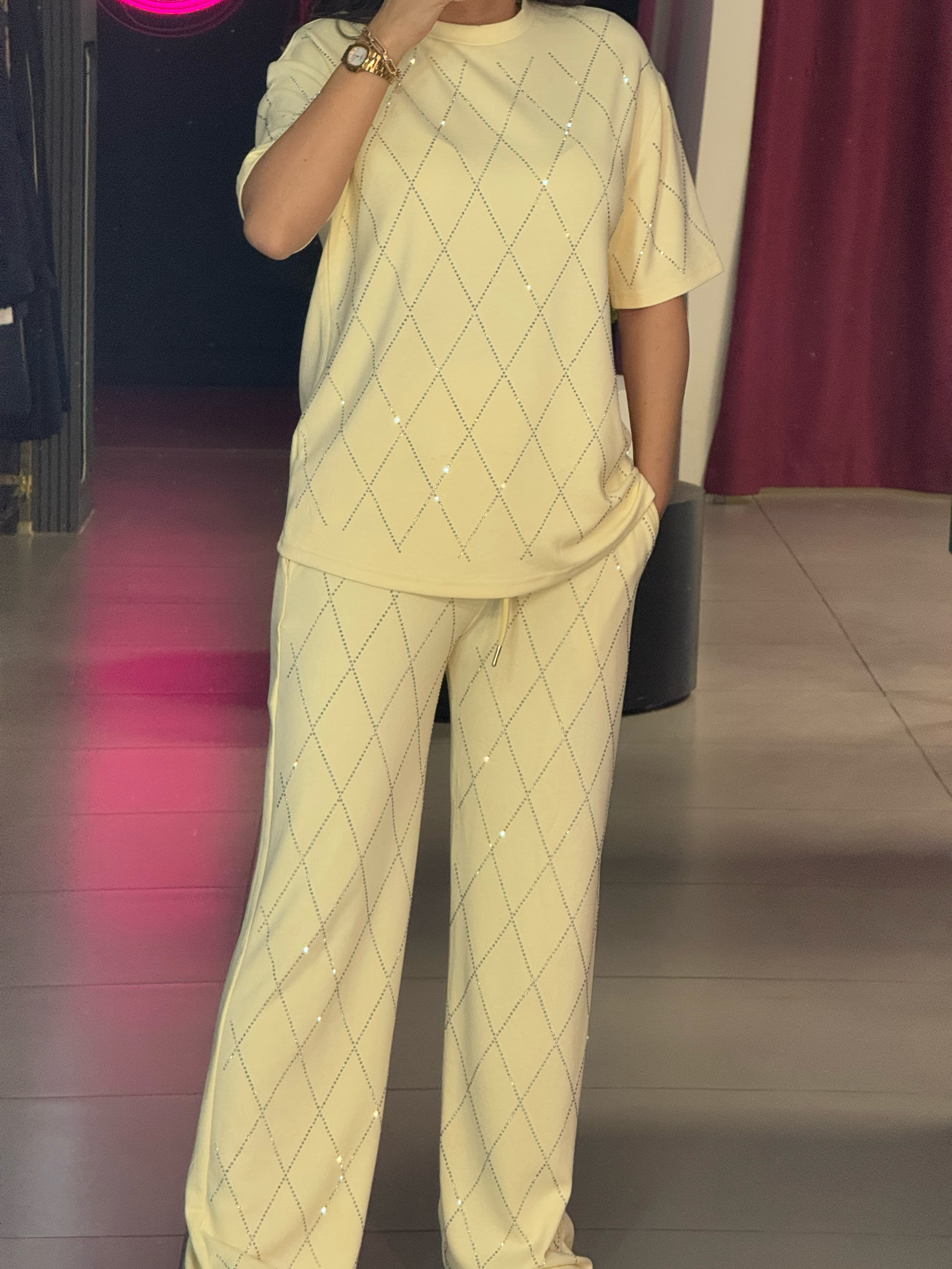 ست تیشرت شلوار کد 12